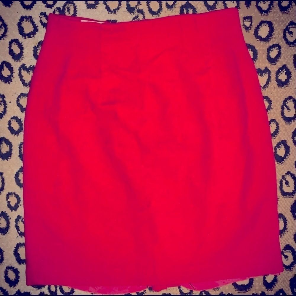 Red Mini Skirt 